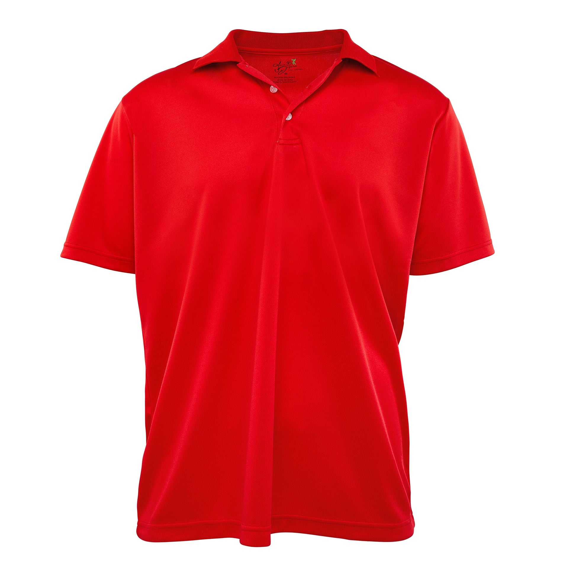 Dri-FIT Golf Shirts - Men’s Solid Bold Standard Fit Short Sleeve Golf Shirt - mygolfshirts.com