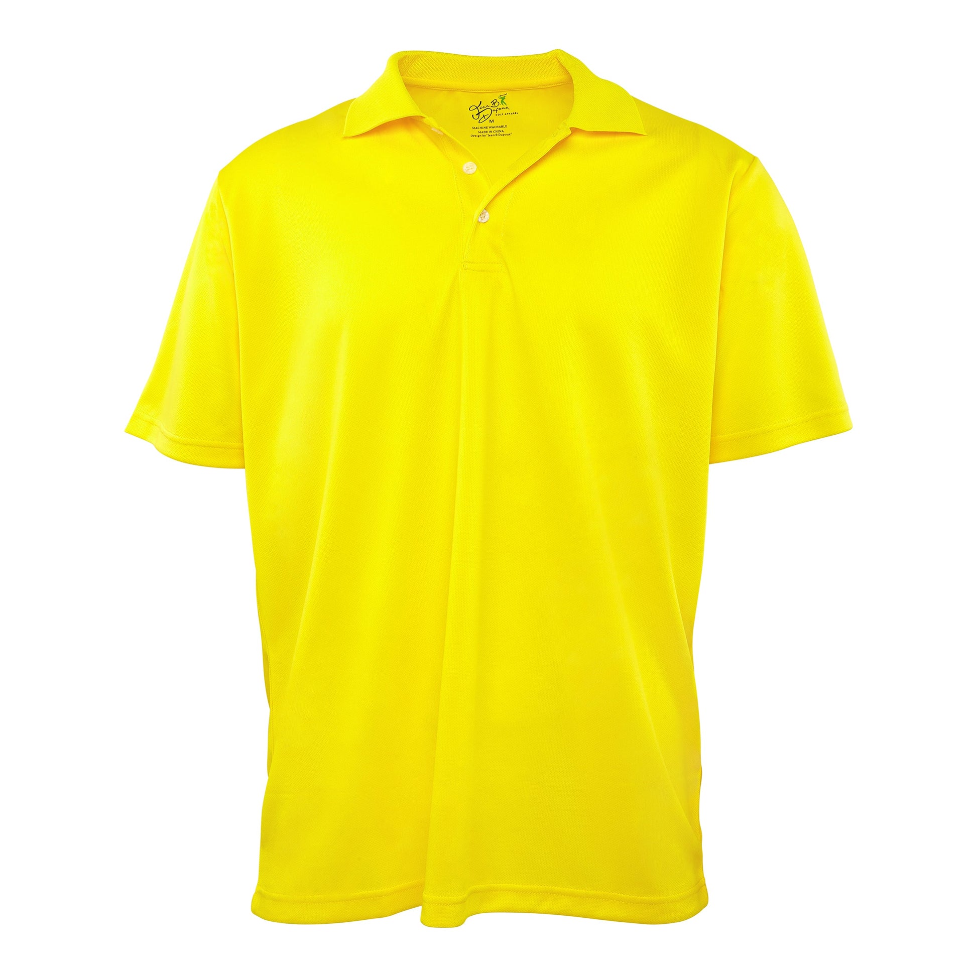 Dri-FIT Golf Shirts - Men’s Solid Bold Standard Fit Short Sleeve Golf Shirt - mygolfshirts.com