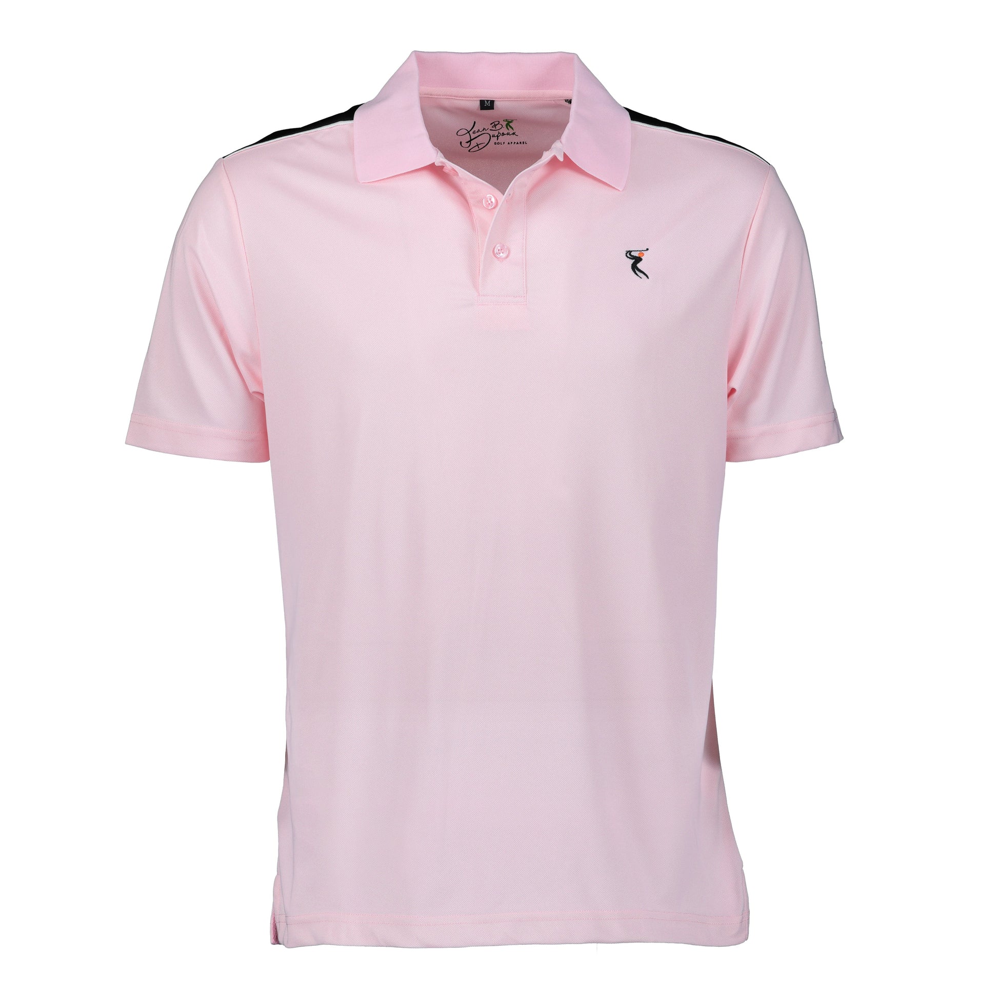 Dri-FIT Golf Shirts - Men’s Contrasting Shoulder - Standard Fit Short Sleeve Golf Shirt - mygolfshirts.com