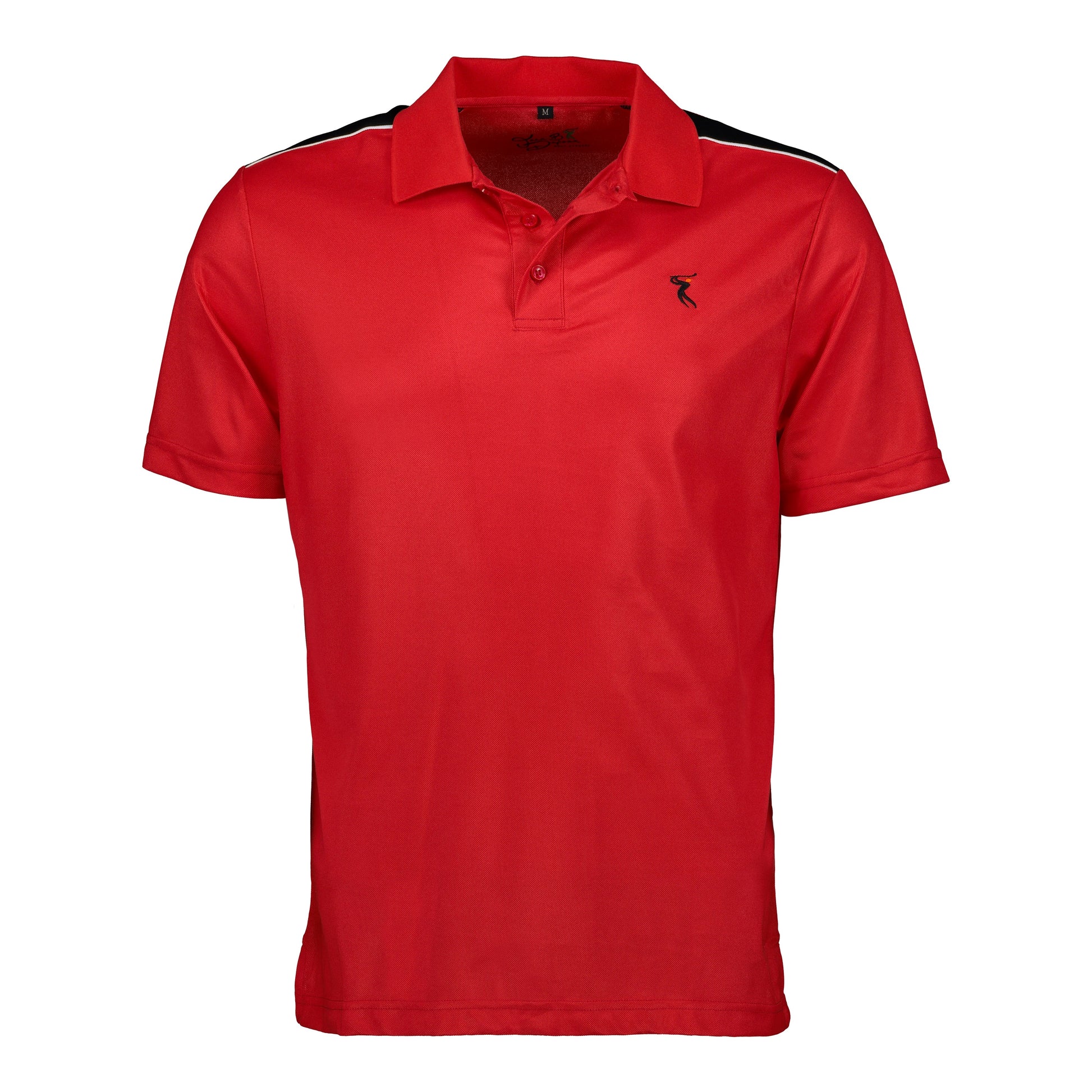 Dri-FIT Golf Shirts - Men’s Contrasting Shoulder - Standard Fit Short Sleeve Golf Shirt - mygolfshirts.com