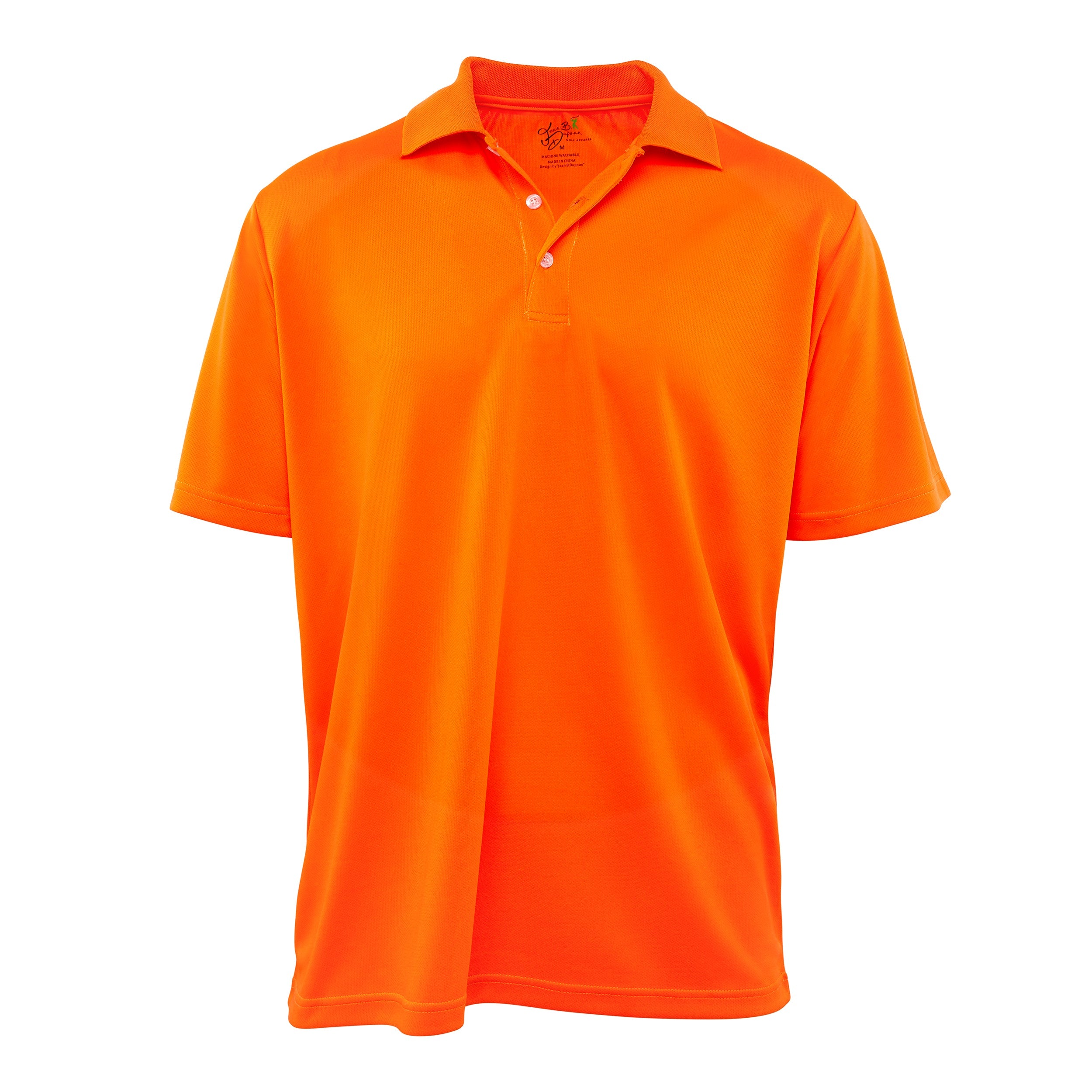 Dri-FIT Golf Shirts - Men’s Solid Bold Standard Fit Short Sleeve Golf Shirt - mygolfshirts.com