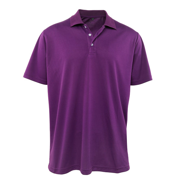 Dri-FIT Golf Shirts - Men’s Solid Bold Standard Fit Short Sleeve Golf Shirt - mygolfshirts.com