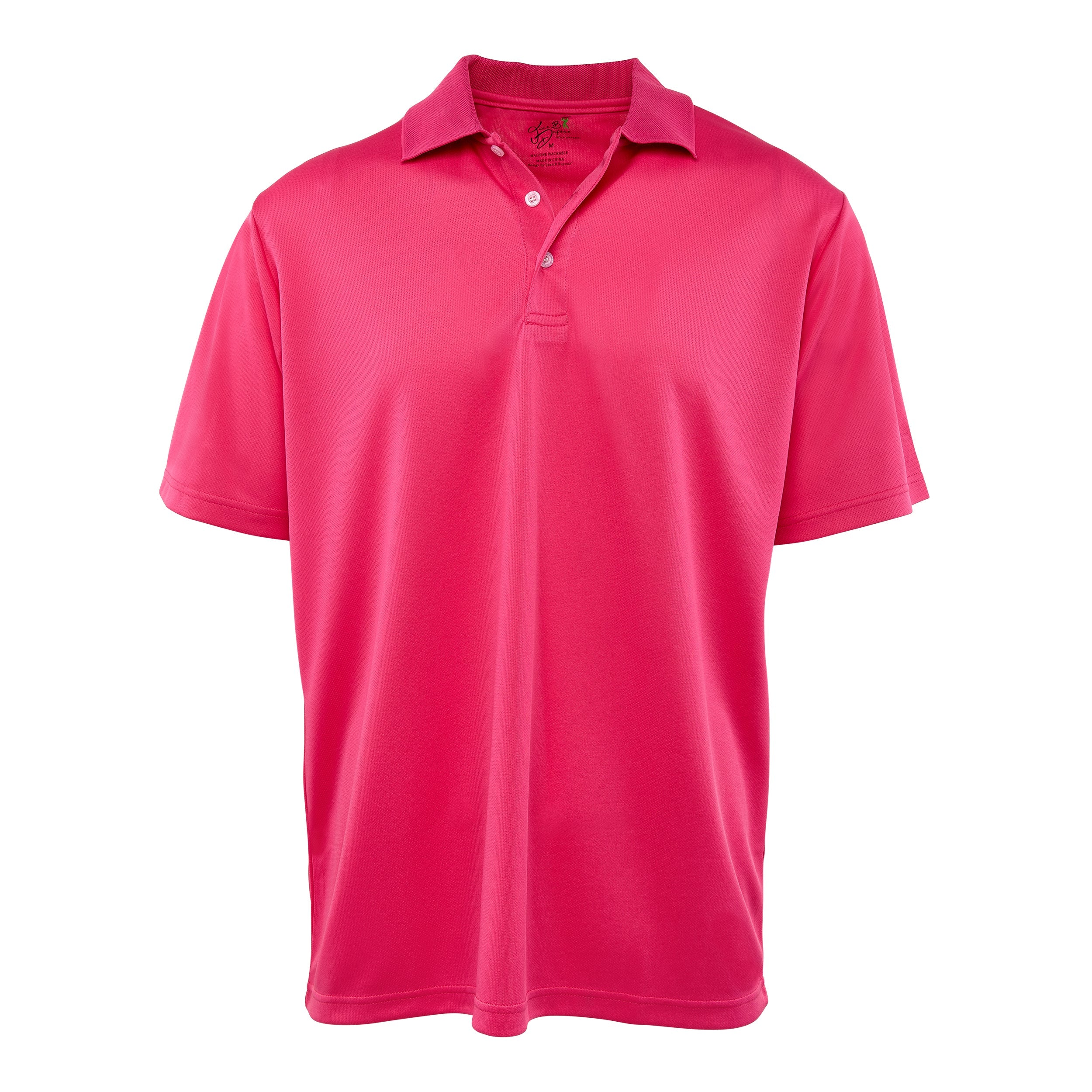 Dri-FIT Golf Shirts - Men’s Solid Bold Standard Fit Short Sleeve Golf Shirt - mygolfshirts.com