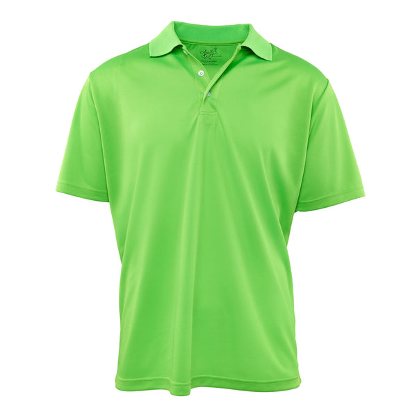 Dri-FIT Golf Shirts - Men’s Solid Bold Standard Fit Short Sleeve Golf Shirt - mygolfshirts.com