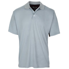 Dri-FIT Golf Shirts - Men’s Stylish Two-Sided - Standard Fit 6517 Short Sleeve Golf Shirt mygolfshirts Small GREY/BLACK 100 % POLYESTER, DRI-FIT