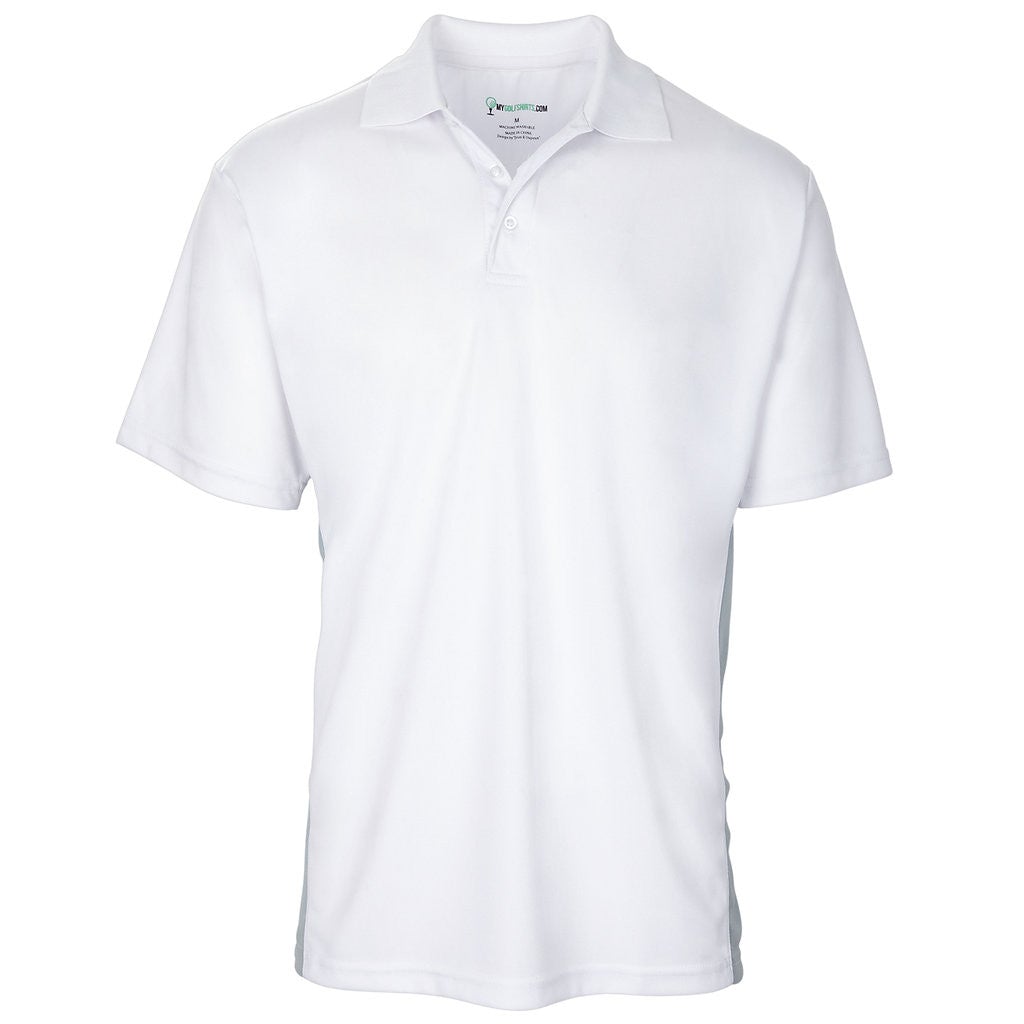Dri-FIT Golf Shirts - Men’s Bold Torso Contrasts - Standard Fit  6522 - My Golf Shirts