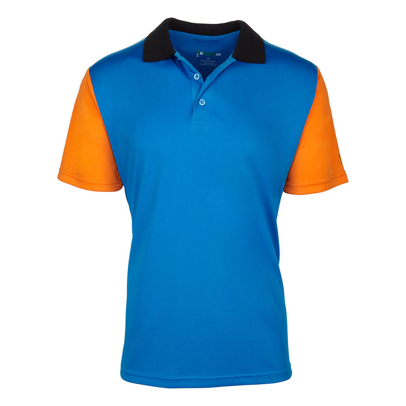Dri-FIT Golf Shirts - Men’s Three-Color Pattern - Standard Fit Short Sleeve Wild Golf Shirt