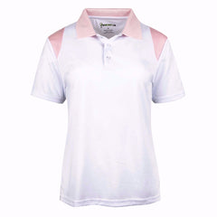 women's White golf shirts- mygolfshirts.com