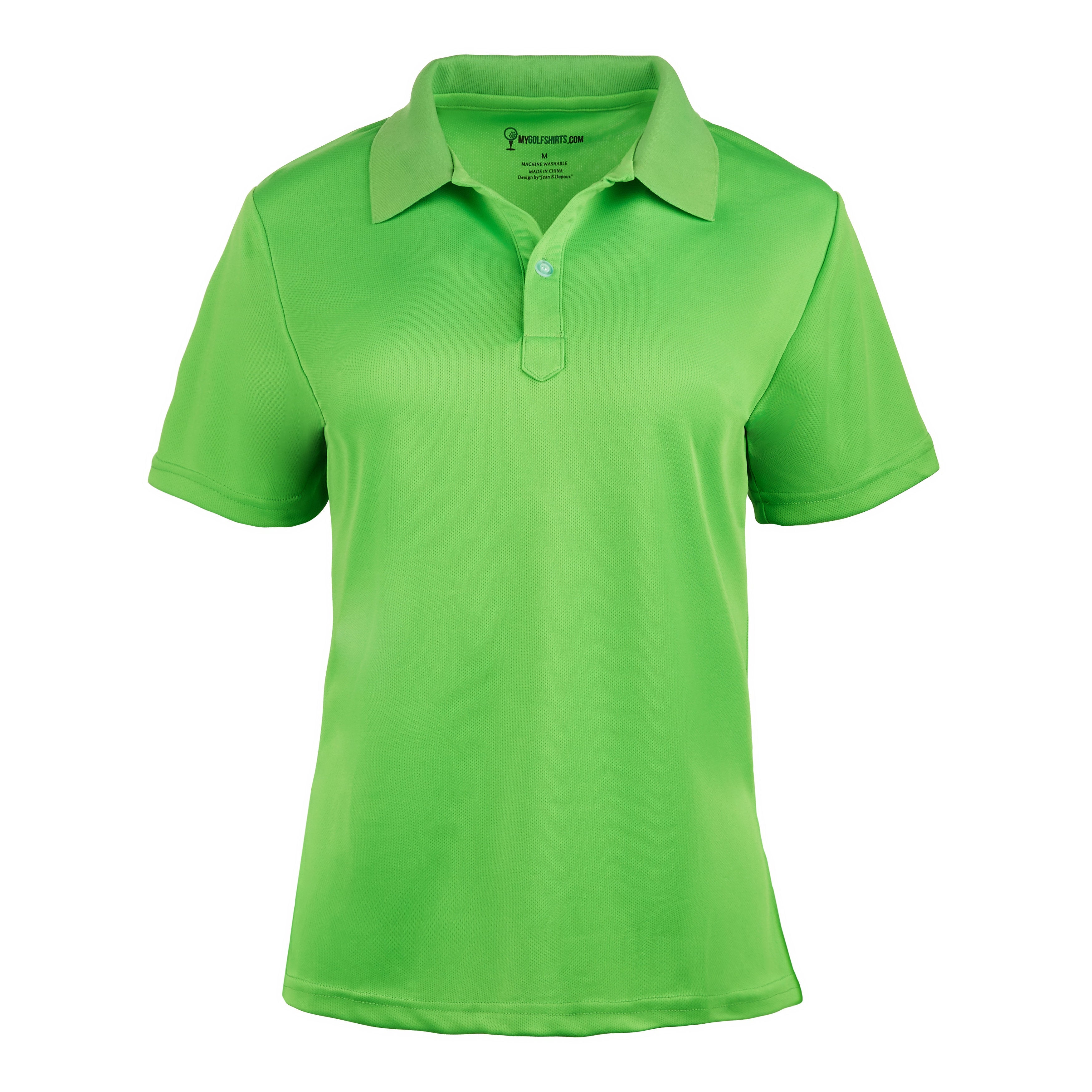 French  Classic Purple Women Dri-Fit Short Sleeve Short Sleeve Golf Shirt - mygolfshirts.com