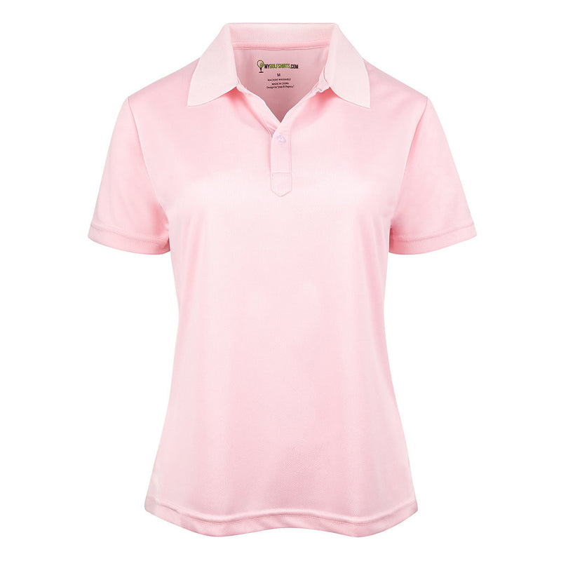  Slim French Cut Short Sleeve Women's Golf Shirt - mygolfshirts.com