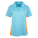 Sky blue women's golf shirts - mygolfshirts.com