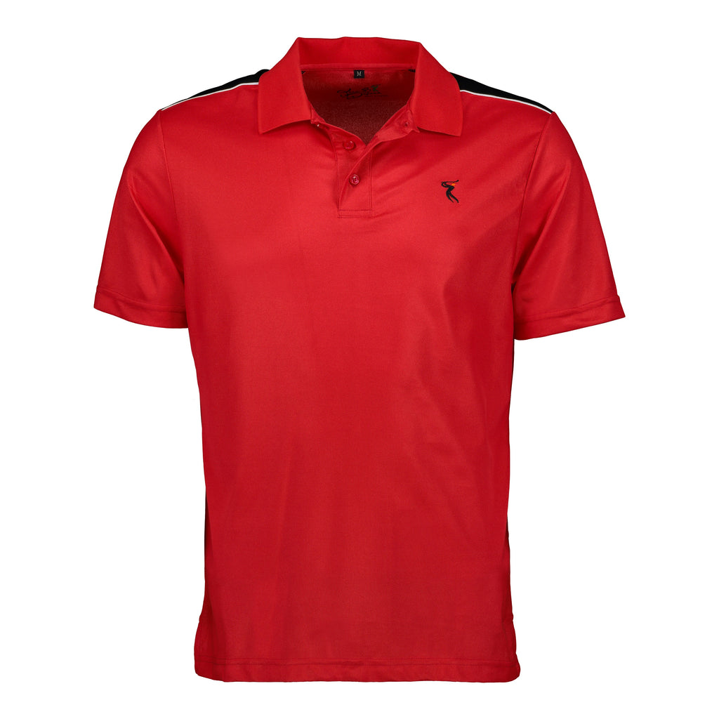 Dri-FIT Golf Shirts - Men’s Contrasting Shoulder - Standard Fit Short Sleeve Golf Shirt - mygolfshirts.com