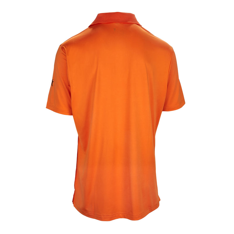Orange Unique Golf Shirts For Men 